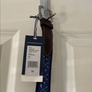 Vineyard vines .Mens canvas club belt.